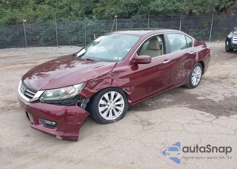2014 Honda Accord Ex-L z USA, uszkodzony, nr VIN 1HGCR2F83EA133964